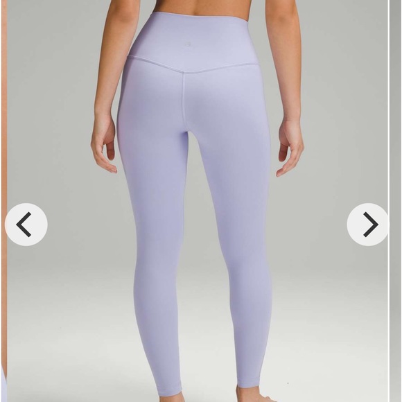 $98 Lululemon Align High-RisePant 28" Lilac Smoke - Picture 2 of 11